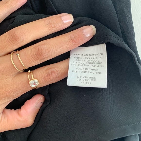 Joie Short Silk Black Pleated Skirt Size Sm - Picture 3 of 6